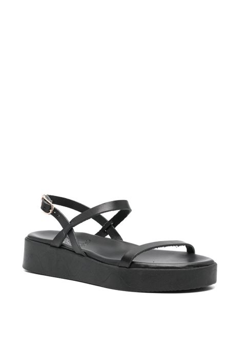 Sandali con suola rialzata in nero di Ancient Greek Sandals - donna ANCIENT GREEK SANDALS | 119851051BLK